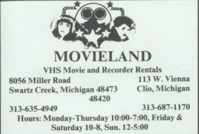 Movieland - Swartz Creek And Clio (newer photo)